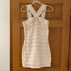 Marc jacobs ivory dress (white party gossip girl)